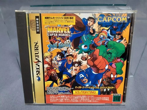 Sega saturn marvel super - sega,