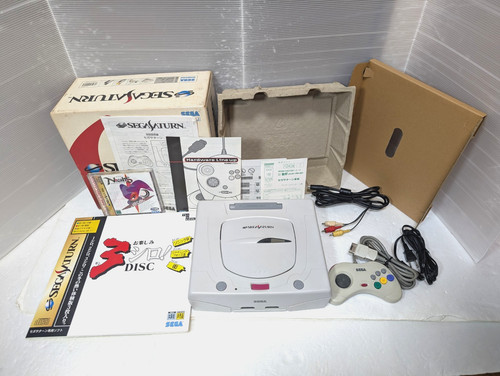Console bianca sega saturn - sega,