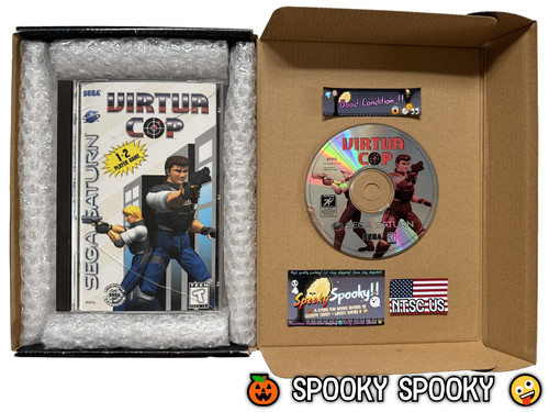Virtua cop sega saturn - sega,