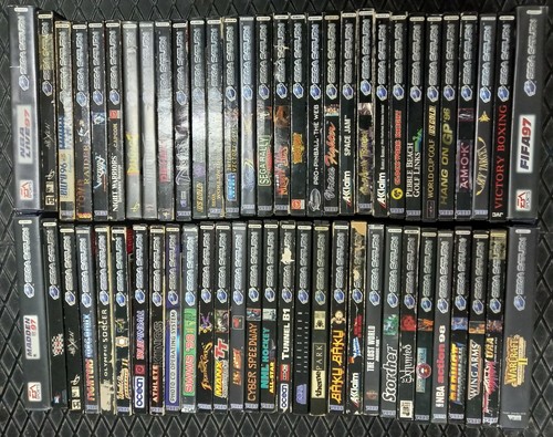 Sega saturn juegos - sega,