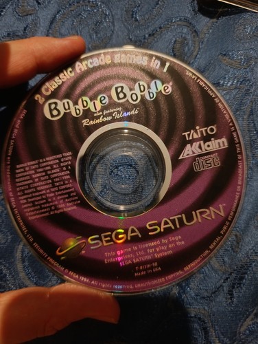 Bubble bobble sega saturn - bubble,