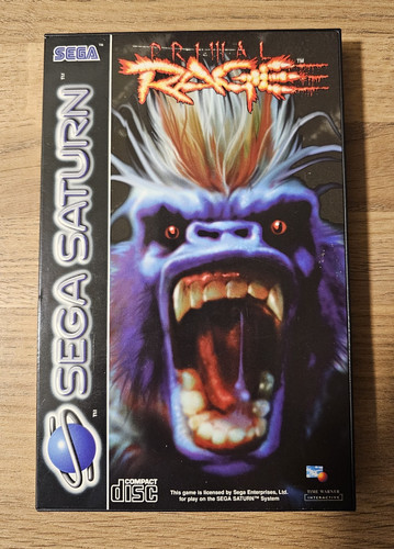 Sega saturn primal rage - sega,