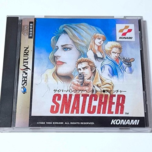Sega saturn snatcher konami - sega,